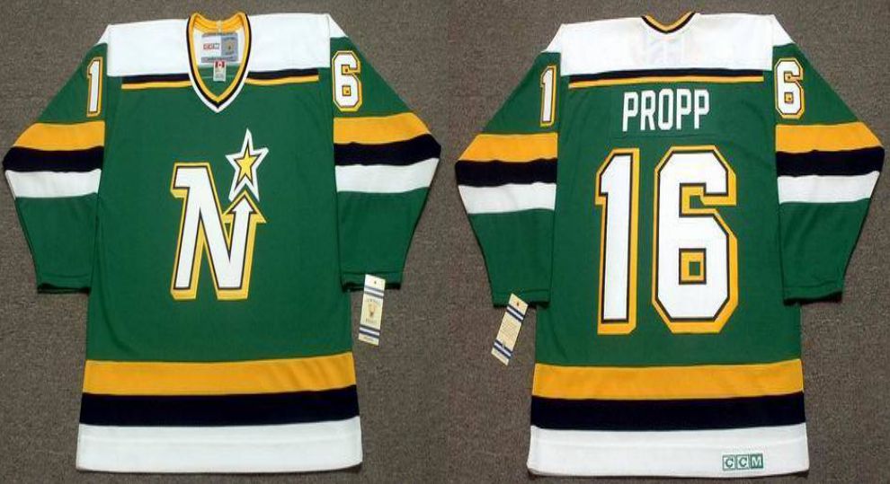 2019 Men Dallas Stars #16 Propp Green CCM NHL jerseys->dallas stars->NHL Jersey